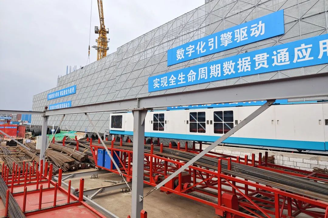 蔚建科技·鋼筋柔性加工中心，鵬宸云筑項目應用