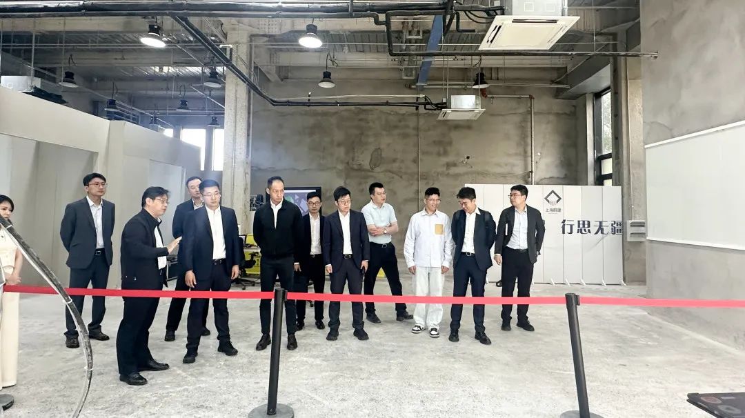 中國建筑國際集團(tuán)高層到訪蔚建科技，共商智能建造新藍(lán)圖
